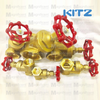 Kitz Japan Brass Gate Valve AKFH 125 psi
