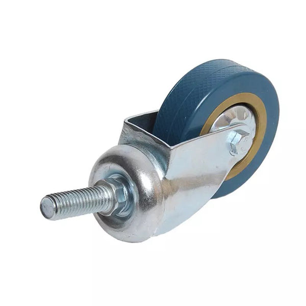 Screw Type Gray Rubber Caster