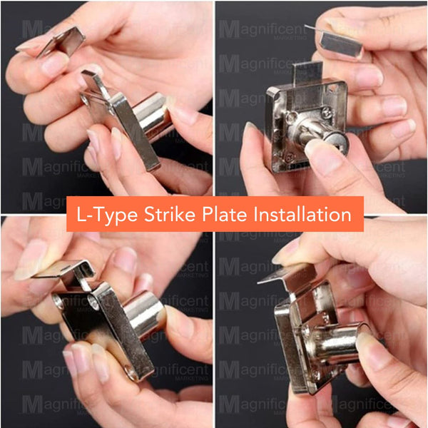 Striker Plate for Drawer Lock