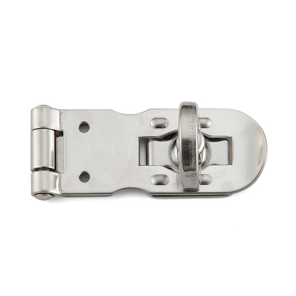 Stainless Safety Hasp with Lock Button