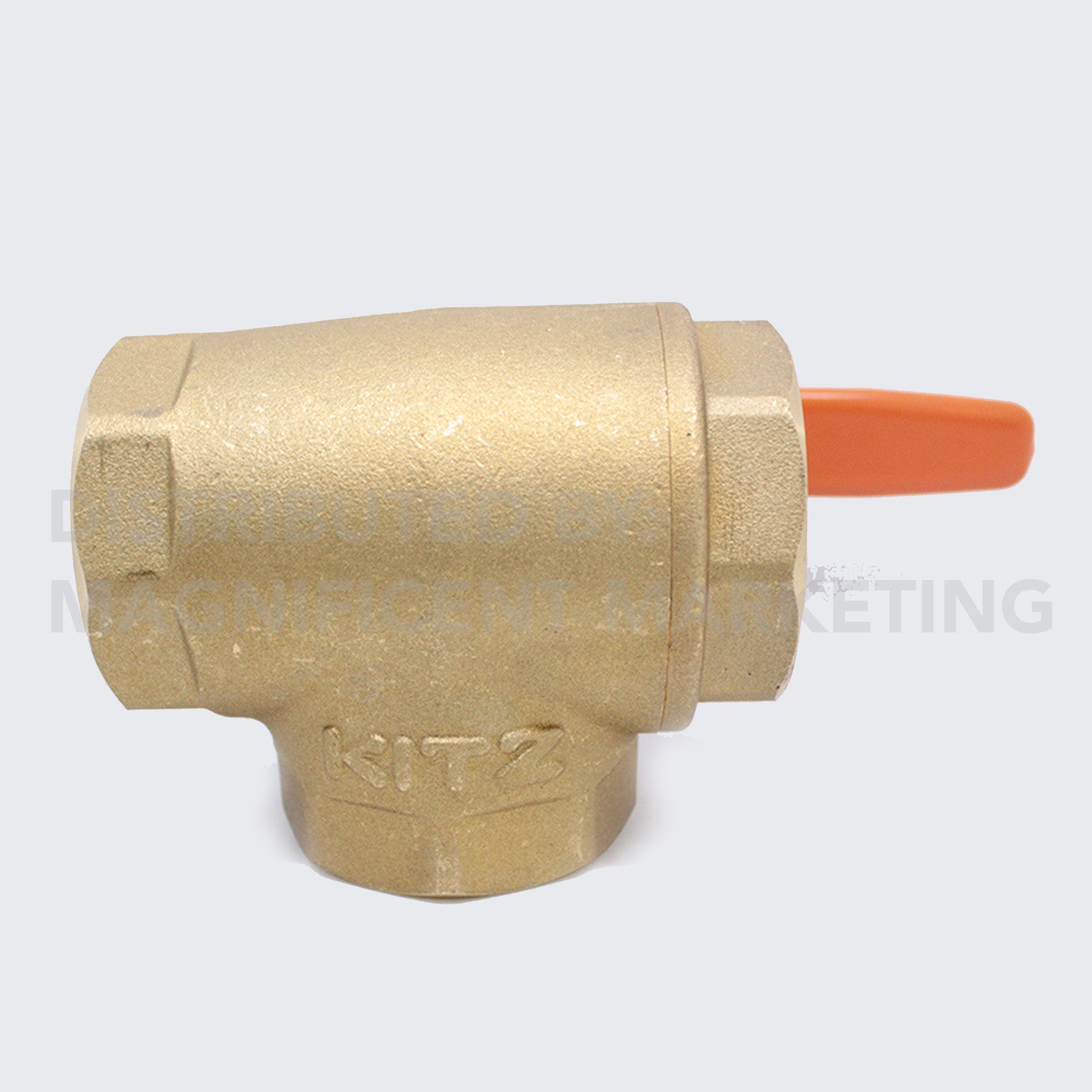 Kitz Japan Brass 3 way Ball Valve AKTN Type 400 psi