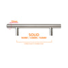3400 Stainless Solid Pull Handle