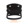 3735 Black Powder Coated Chest Handle