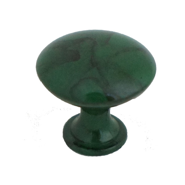 387 Emerald Green Marble Zinc Alloy Knob