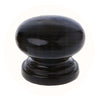 4102 Black Coated Wood Knob