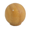 4112 Spherical Light Pine Wooden Knob