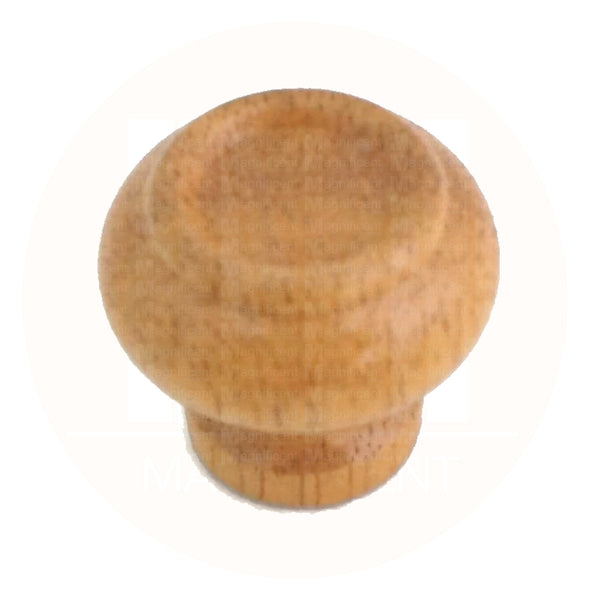 4173 Light Oak Wooden Knob