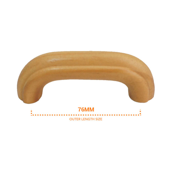 4256 Thick Oak Wooden Pull