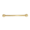 502 128mm Brass Plated Pull