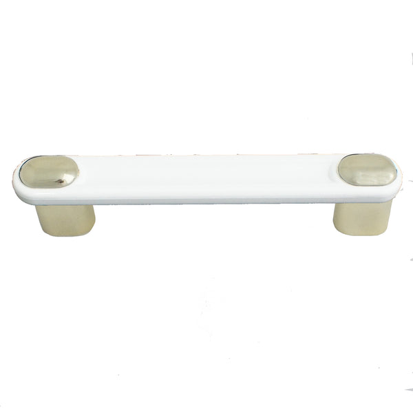 526 White Oak Brass Plastic Pull Handle - Magnificent Marketing (DIY Builders Hardware)