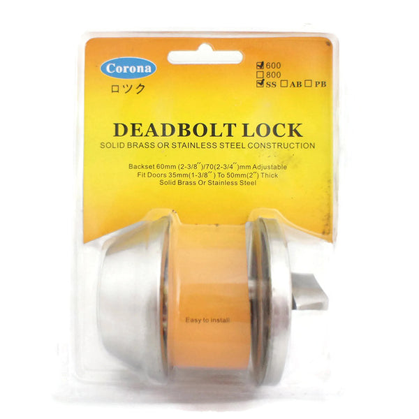 Corona Deadbolt Single Lock