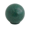 6533 Rounded Green Marble Plastic Knob - Magnificent Marketing (DIY Builders Hardware)