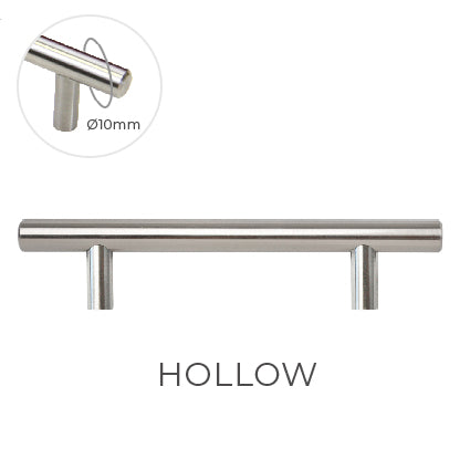 7925 Stainless Hollow T Bar Handle