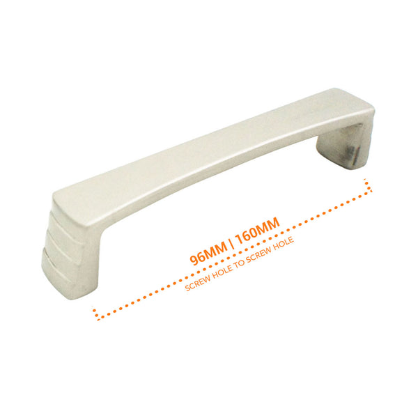 8037 Plain Stainless Pull Handle