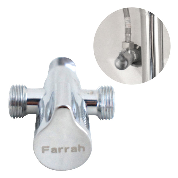 Farrah Brass Angle Valve Diverter