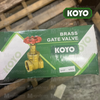 KOYO Brass Gate Valve 125 psi