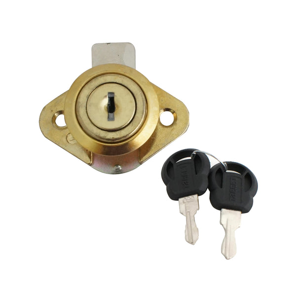 Target 9018 Brass Drawer Lock