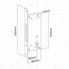 Corona Single Mortise Lock