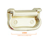 931 Brass Plated Chest Handle