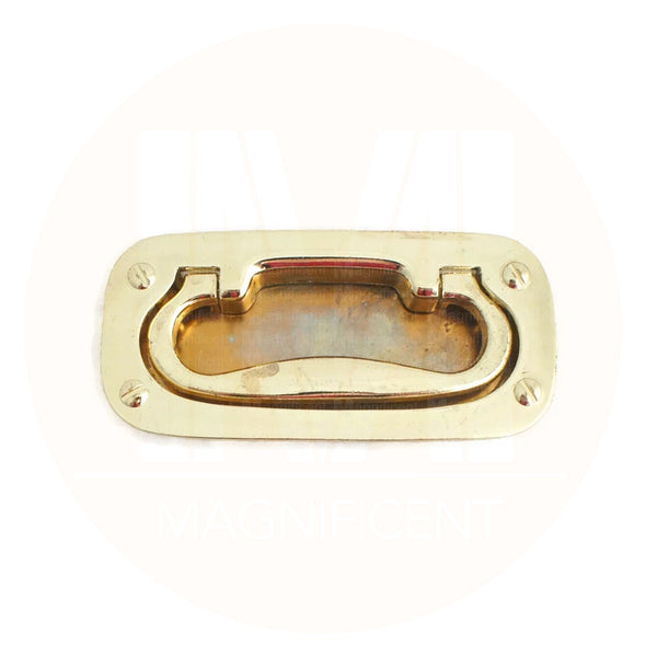 932 Brass Plated Chest Handle