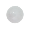 106 Gray Spherical Ceramic Knob with Brass Base