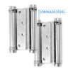Tajima Stainless Double Action Spring Hinges