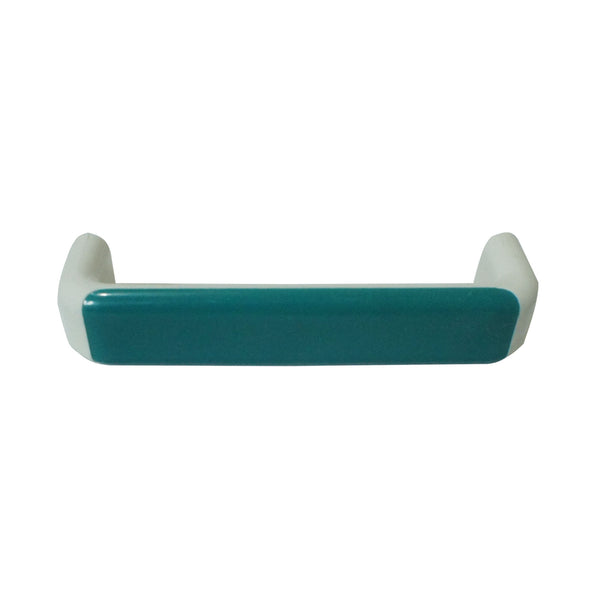 3056 Plastic White / Green Pull Handle