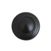 1048 Zinc Alloy Black Powdered Knob