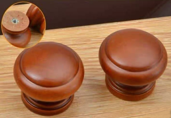 5208 Teak Wooden Knob