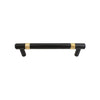 MB210 Black Solid Brass Pull Handle
