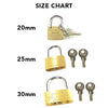 Mini Brass Padlocks