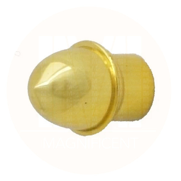 Plain Gold Plated End Post