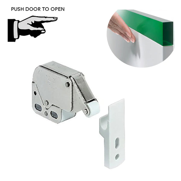 push to open latch