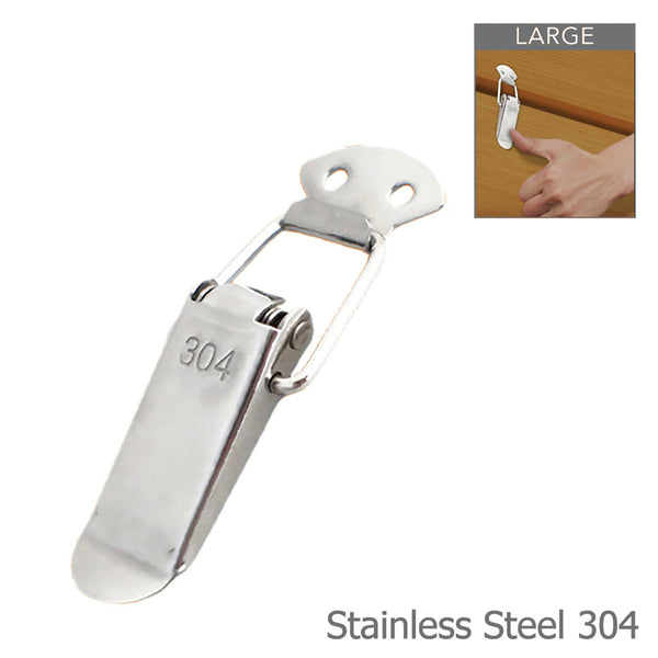 Stainless Steel 304 Pull Down Draw Large Latch