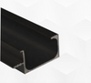 4035 C-Type Black Aluminum Handle (1.5 Meter)