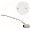 Stainless Flexible Hose with Brass Angle Valve Standard Size (1/2x12"x14")