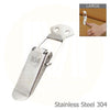 Stainless Steel 304 Pull Down Draw Large Latch