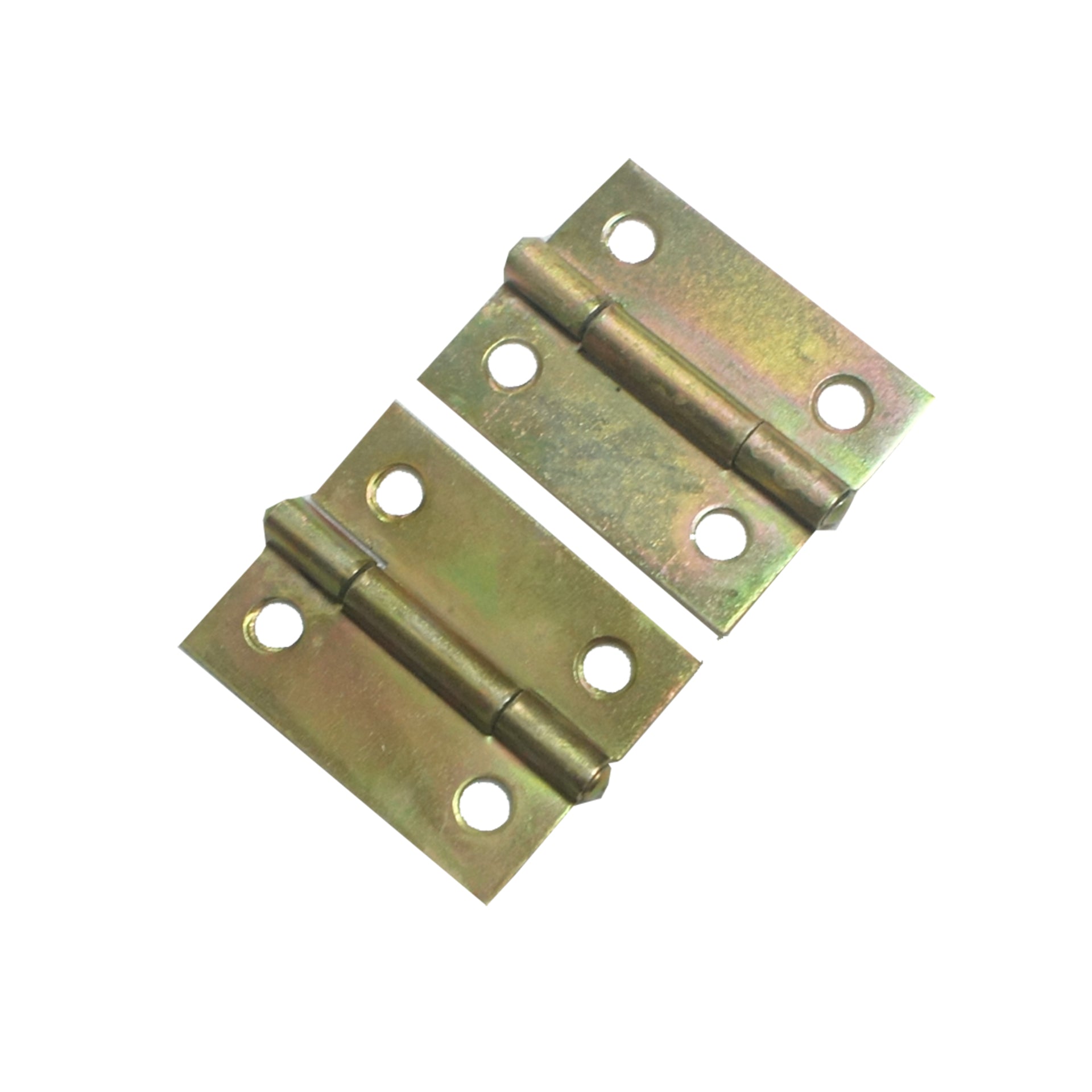 Bulk Quantity Bright Brass Steel 2 x 1-3/4 Butt Hinge with Screws Vintage  ES