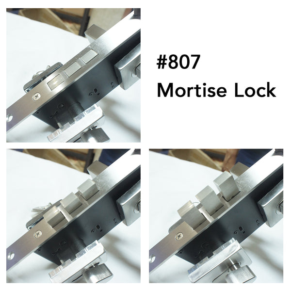 Corona Square Entrance Mortise Lockset